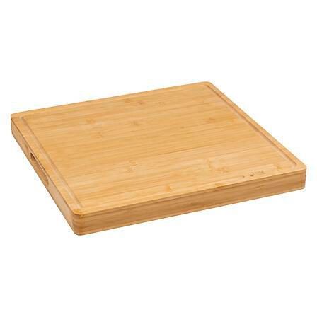Deska do krojenia 37x37cm bambusowa zdjęcie 1