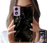 ETUI DO MOTOROLA MOTO E14 - KAMIENNE ELEGANCKIE WZORY FUTERAŁ CASE