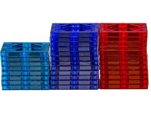 Świecące Klocki Magnetyczne, Tor Kulkowy Dla Kulek 120 Elementów Kulodrom na Arena.pl