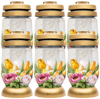 Znicze BOLSIUS 3S 19 Wiosna 22,5cm 36h 6szt.