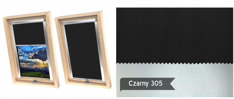 Roleta Dachowa Zaciemniająca do okien FAKRO 78x98 zdjęcie 6