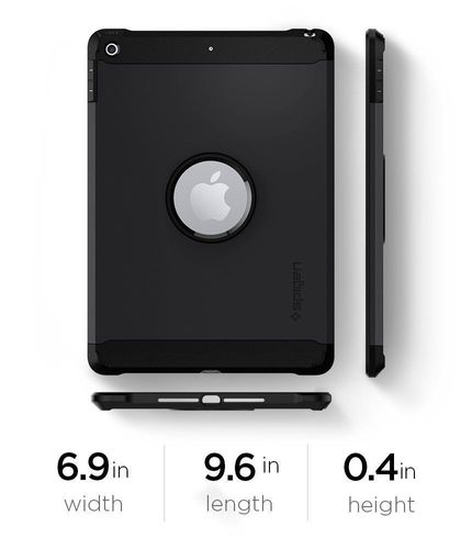 SPIGEN TOUGH ARMOR IPAD 9.7 2017/2018 BLACK na Arena.pl