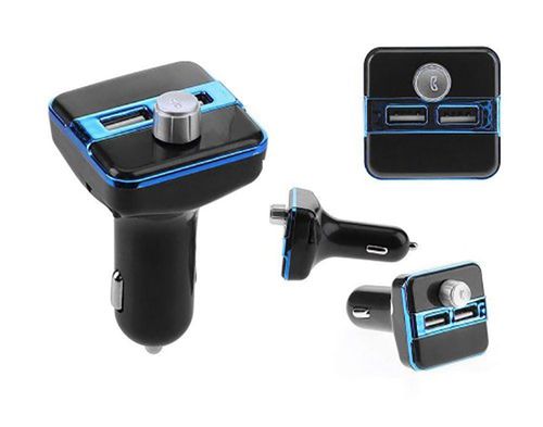 Transmiter FM BLUETOOTH 2xUSB MP3 ŁADOWARKA LCD na Arena.pl