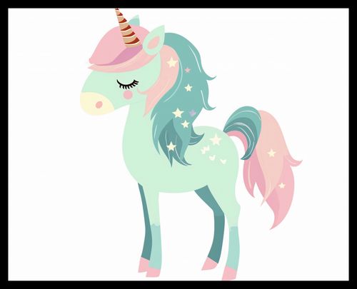 Plakat 50x40cm Jednorożec Marzeń na Arena.pl