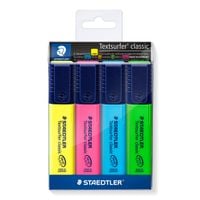 zakreslacz textsurfer classic 364wp4 staedtler żółty różowy niebieski