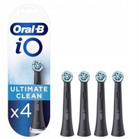 ORAL-B iO ULTIMATE CLEAN KOŃCÓWKI DO SZCZOTECZKI CZARNE 4szt