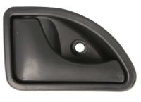 Renault Kangoo 97-07 klamka wewnętrzna CZARNA lewa