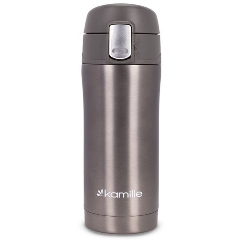 KUBEK TERMICZNY TERMOS STALOWY 100% SZCZELNY pojemny bidon KAMILLE 320 ml na Arena.pl