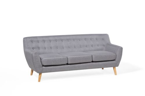 Sofa 3-osobowa jasnoszara MOTALA na Arena.pl