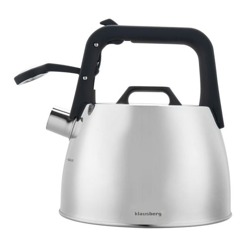 czajnik stalowy z gwizdkiem 2,5l klausberg kb-7914 na Arena.pl