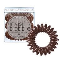 Invisibobble original pretzel brown gumki do włosów 3 sztuki