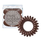 Invisibobble original pretzel brown gumki do włosów 3 sztuki