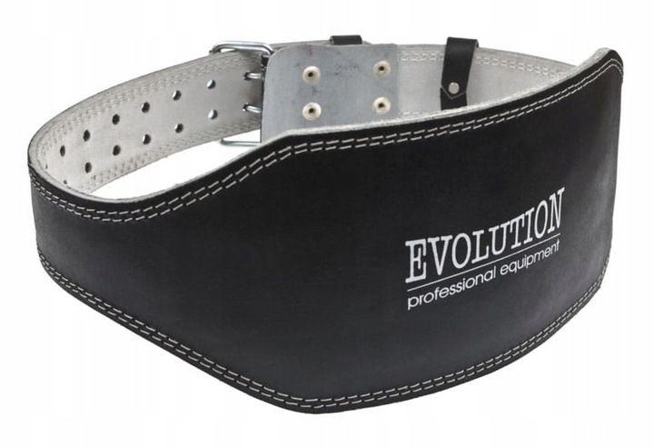 PAS KULTURYSTYCZNY SKÓRZANY EVOLUTION 15 cm r. M zdjęcie 2