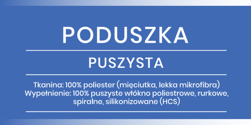 Poduszka SEN DOBRY PUSZYSTA 40x40cm | Senna Home na Arena.pl