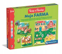 2X Uczę się bawiąc! Moja farma - edukacyjna gra dla dzieci 2-4 lata