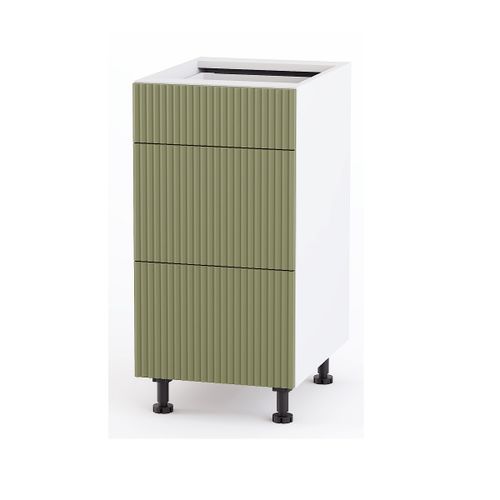 AUSTIN KU-D40S3 Szafka 40 cm dolna fronty MDF frezowane pionowo na Arena.pl