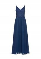 Sukienka balowa z koronką Mascara 34