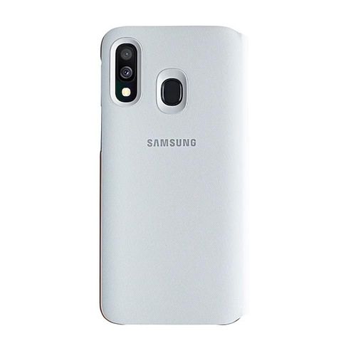 Samsung etui Wallet Cover do Galaxy A40 białe na Arena.pl