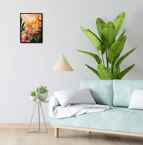 Plakat 30x40cm Pomarańczowy Raj na Arena.pl