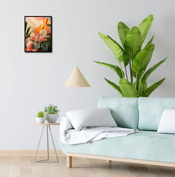 Plakat 30x40cm Pomarańczowy Raj zdjęcie 4