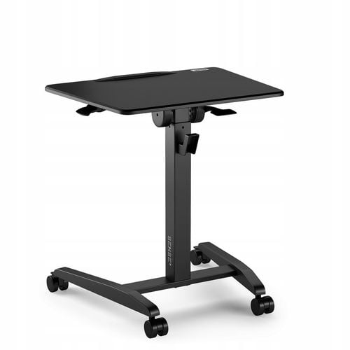 Biurko Mobilne Regulowane Składane Stolik Pod Laptopa Kółka 70x52cm na Arena.pl