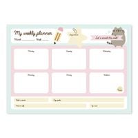 ND38_BPSA40023 Pusheen - Planner tygodniowy z kol