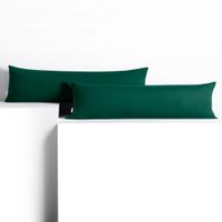 Poszewka na poduszkę wałek bawełna AMBER 20x145 2szt. zielona DecoKing