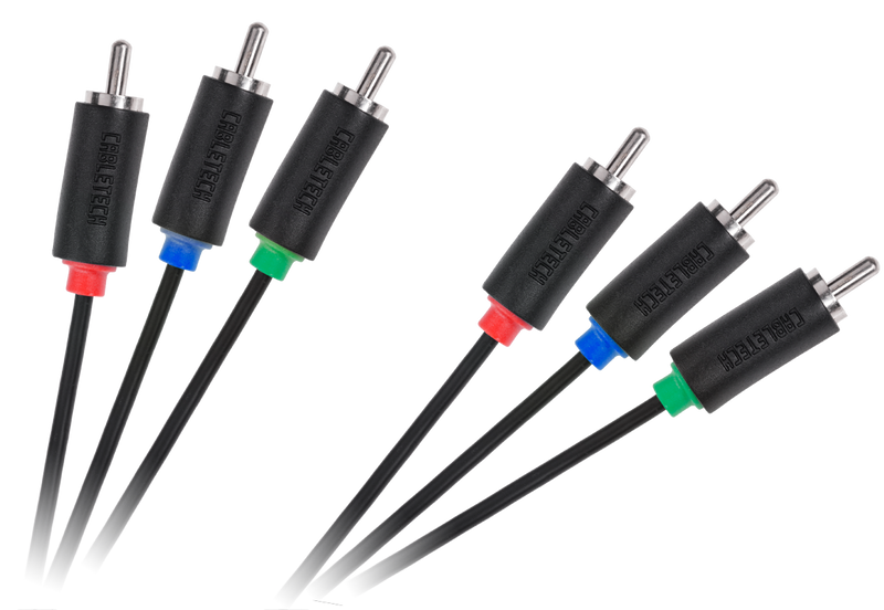 KPO3955-1.8 Kabel 3RCA-3RCA Component 1.8m Cablet zdjęcie 1
