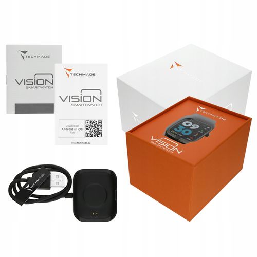 Smartwatch Damski Techmade TM-GLOW-GR zielony pasek na Arena.pl