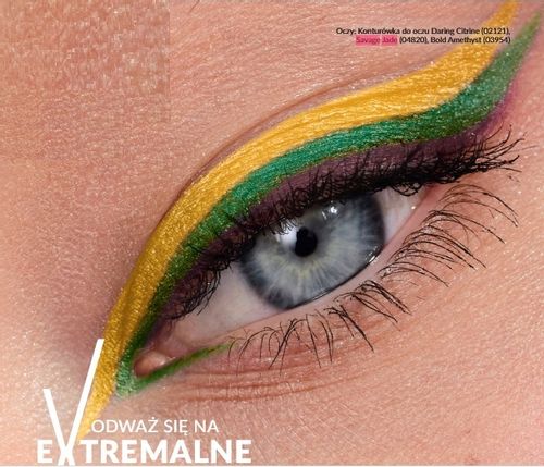 Avon - konturówka do oczu Savage Jade wykręcana zielona na Arena.pl