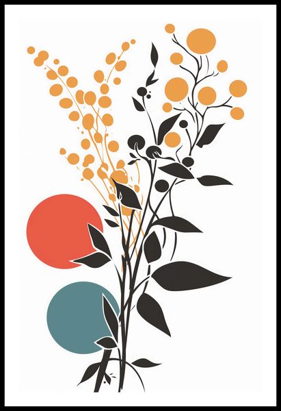 Plakat 53x81cm Rozkwitające Życie zdjęcie 3