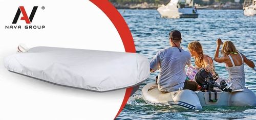 Pokrowiec na ponton transportowy 270g/m2 330-360cm szary na Arena.pl