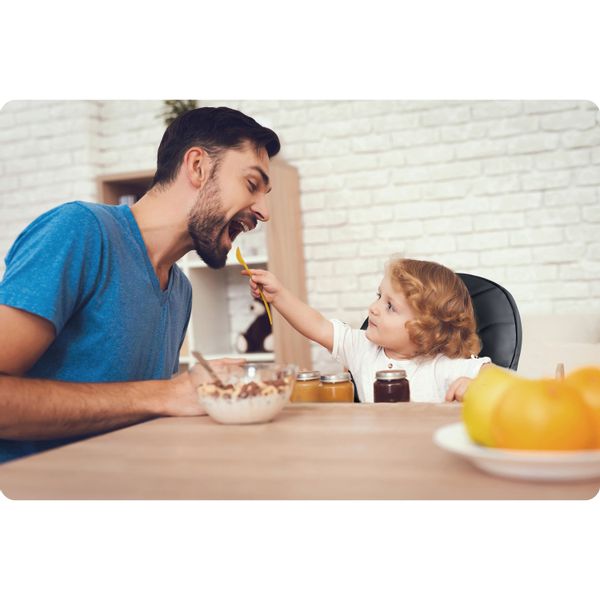 Krzesełko do karmienia Ricokids Tulo czarne zdjęcie 7