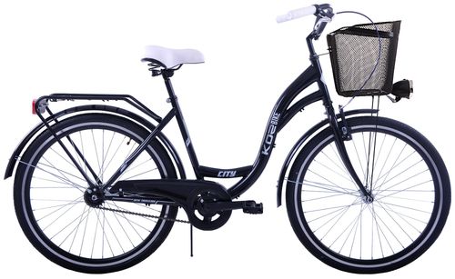 (K14) Rower miejski damski 26 Kozbike czarny na Arena.pl