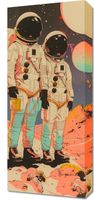 Obraz 30x70cm Astrounauci Kosmonauci