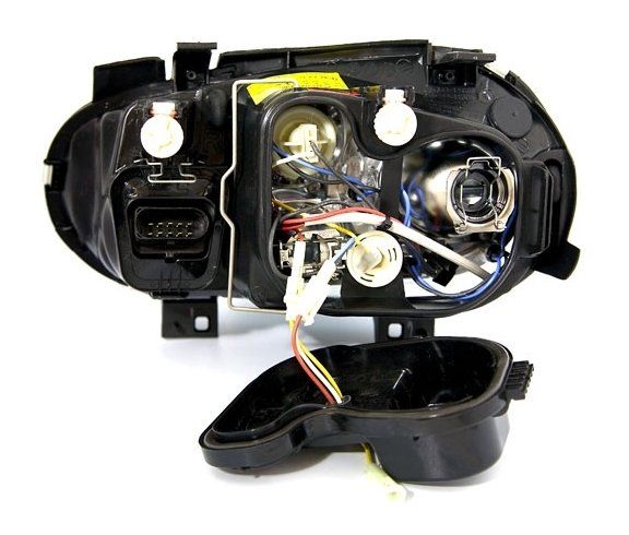 Lampy Reflektory VW GOLF IV 4 RINGI + HALOGENY zdjęcie 3