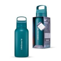 LifeStraw Go 2.0 Turkusowa stalowa butelka filtrująca 1L Laguna Teal