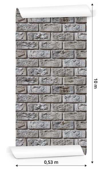 Tapeta Cegła w Stylu Vintage zdjęcie 3