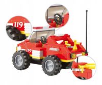 Klocki SLUBAN Pojazd ratowniczy 118el M38-B0217