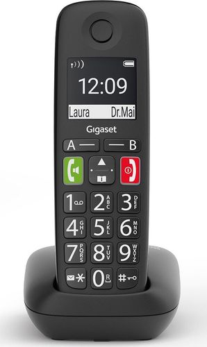 Telefon stacjonarny GIGASET E290 Czarny na Arena.pl
