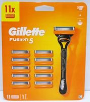 Gillette Fusion5 Maszynka do golenia dla mężczyzn + 11 ostrzy wymiennych