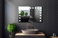 Lustro łazienkowe Visage z oświetleniem LED