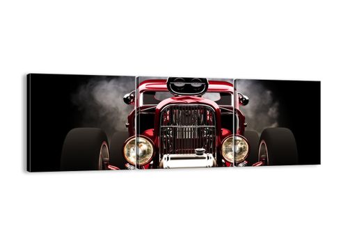 Obraz Na Płótnie - Samochód Retro - 150X50 Cm - Ca150X50-2422 na Arena.pl