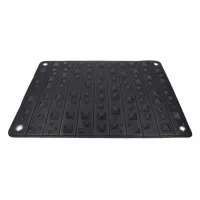 sportsheets edge punishment mat czarna mata z wypustkami, pianka