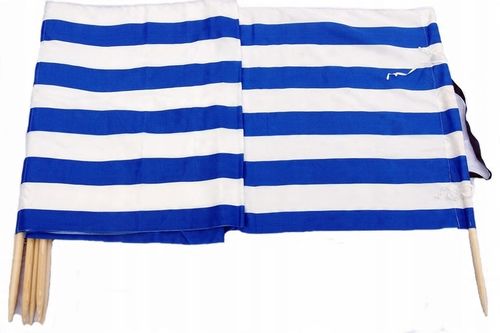 10 M Parawan plażowy wiatrołap OSŁONA na plażę mata WYBÓR WZORÓW W PASY na Arena.pl