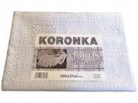 obrus 120x137cm koronka