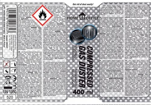 5x AABCOOLING SPRĘŻONE-POWIETRZE 400ml RURKA-15cm na Arena.pl