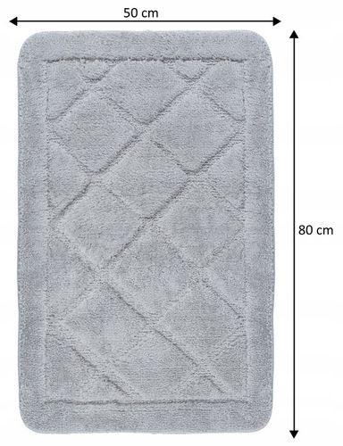 Dywanik Łazienkowy 50x80cm Miękki Puszysty Soft Antypoślizgowy do na Arena.pl
