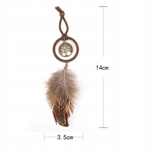 Breloczek Mini Magiczny Łapacz Snów Dream Catcher Sleep Starodawny Talizman na Arena.pl