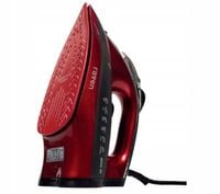 ŻELAZKO PAROWE RAVEN EZ003X 3000W BLOKADA KAPANIA CZERWONE